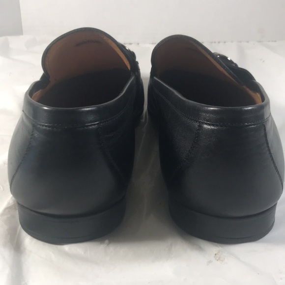 Magnanni Mens  Black Leather Naza Bit  Slip On  Loafers main image 4